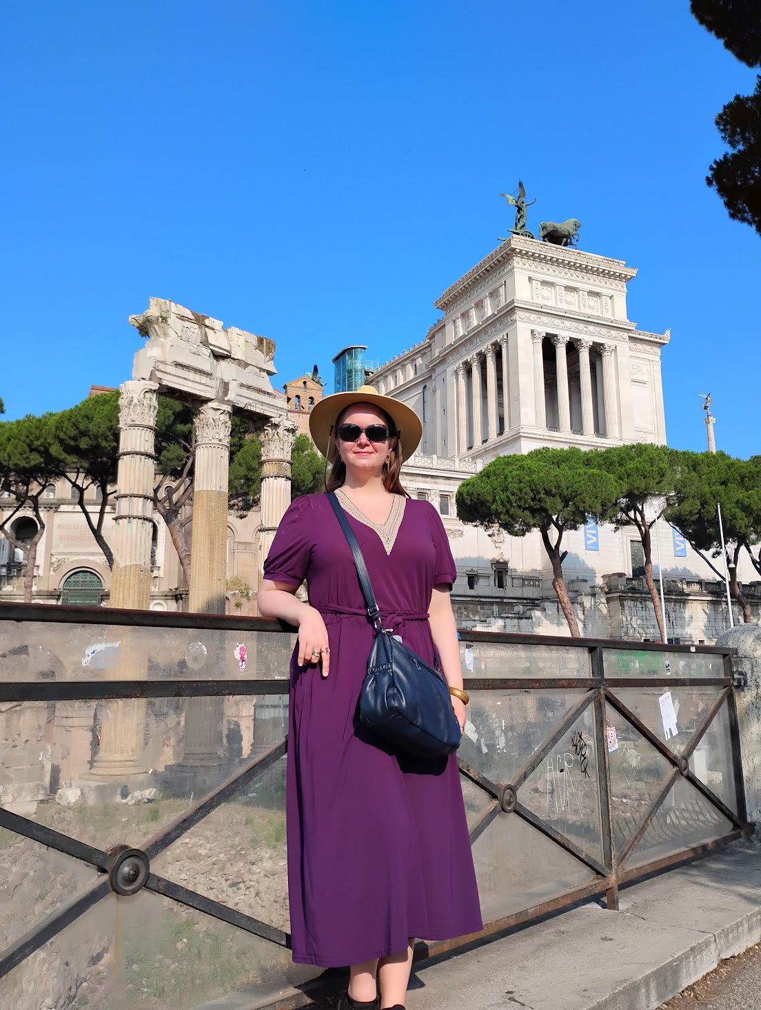 Astrid at the Roman Forum
